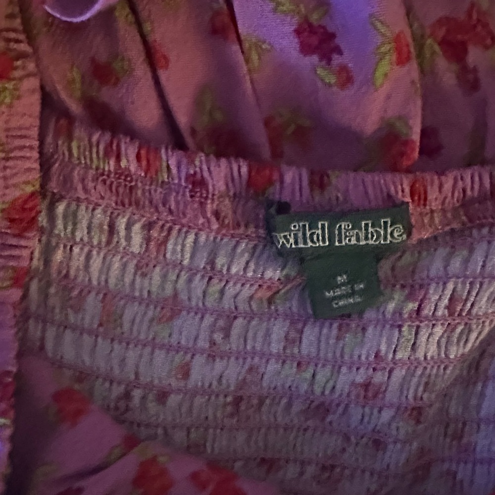Wild Fable Lavender Floral Top